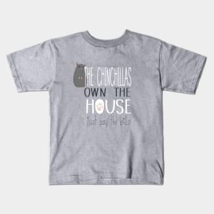 Who Run The House? Chins Chins Kids T-Shirt